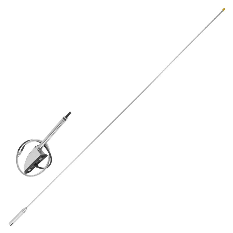 Honda Goldwing GL1800 GL1500 Antenna Kit Folding Mount (2001-2017)