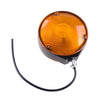 Truck Trailer Mirror 24V Amber Lollipop Earring Side Maker Lights