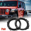 Jeep Wrangler TJ (1997-2006) Black 7" Round Headlight Mounting Bracket