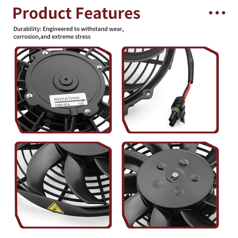Polaris Ranger 400 425 500 570 Cooling Fan (2009–2024)