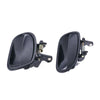 Honda Civic EK 4pc Front/Rear Outer Door Handle Black (1996–2000)