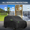Honda N-WGN, Inner Cotton, Black, 350x148x143cm Waterproof Car Cover