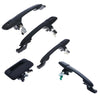 Ford Ranger 5pc FRONT, REAR & TAILGATE Door Handle Outer Black (2011–2015)