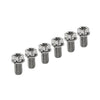 Motorcycle Bike 6pcs M8x15mm Titanium Torx Head Flange Bolts