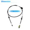 Ford Econoline E150 E250 E350 Auto Transmission Gear Shifter Cable (2000-2005)