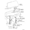 TOYOTA 4RUNNER N280 Back Door Power Window Motor (2010–2023)