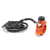 Motorcycle Fit 7/8" Orange Handlebar Rotating Start Stop Kill Switch