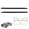 Weatherstrip Door Belt Outer FL+FR Fits Mitsubishi Strada Triton w Cab 96-05 D10