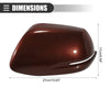 Honda CR-V (2012-2016) ABS Brown Left Side View Mirror Cover Trim