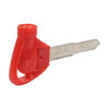 Yamaha Scooter Red Right Ignition Key Blank Shell Case Uncut Blade