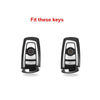 BMW 1 3 4 5 6 X1 X3 Series Leather Remote FOB Key Cover Keyless Bag fit