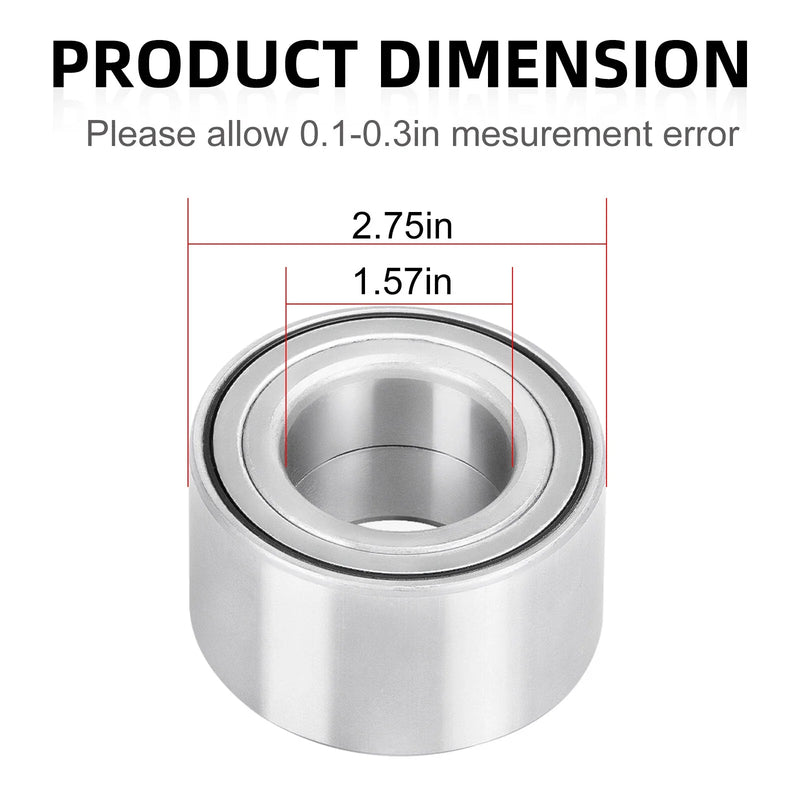 Honda Talon 1000 2 x Front & Rear Wheel Bearings (2019–2023)
