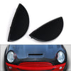 Mini R50 R52 R53 (2001-2006) Black Headlight Washer Cap Cover