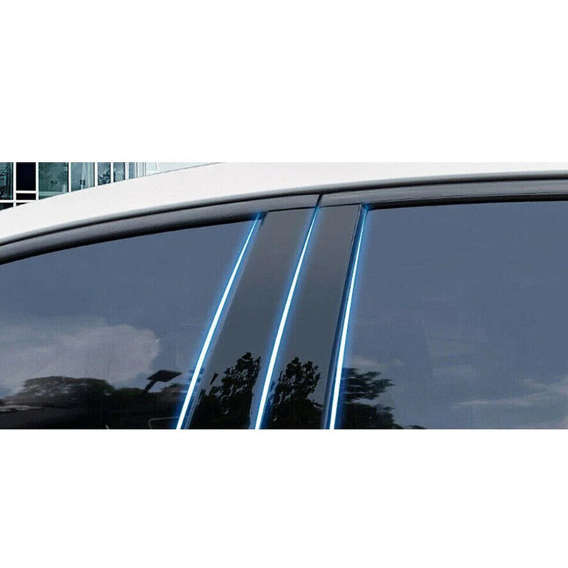 Chrysler 300 6pcs Gloss Black Window Pillar Post Covers (2011-2020)
