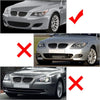 BMW 5 Series E60 E61 M5 Front Bumper Spoiler Lip Splitter (2005-2010)