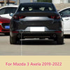 Mazda 3 Axela Rear Bumper Tow Hook Cover Towing Eye Cap (2019–2022)