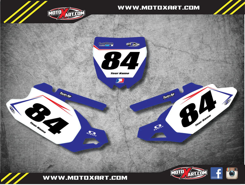 Yamaha YZF 250 450 Custom Graphics Stickers Decals (2010-2013)