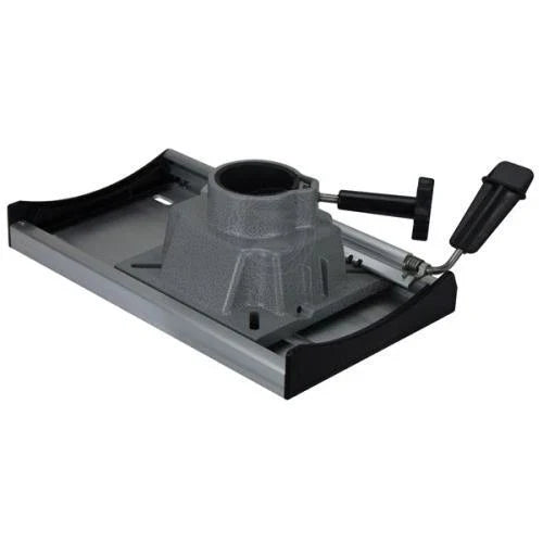 60mm Pedestal Post, 360° Rotation, 152mm Slide Boat Seat Slide & Swivel