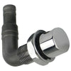 OMC / BRP / Mercury 16mm Hose 90 Degree Fuel Breather Up Stainless Steel