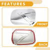 Hyundai Palisade 2019-2025 Gas Tank Flap Chrome Fuel Tank Door Cap