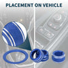 Subaru WRX (2022-2023) - 4 Pcs Engine Start Mirror Switch Knob Cover
