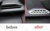 Lexus UX200 250h Matte Silver Dashboard Vent Cover Trim (2019–2022)