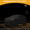Jeep Grand Cherokee (2002-2023) Black 210D-PU Waterproof All Weather Car Cover