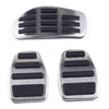 Nissan Kicks 3 x Gas & Brake & Clutch Pedal Covers (2017-2019)