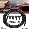 Subaru Impreza 4 x Windshield Wiper Washer Nozzle Jets (2008-2012)