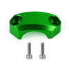 Kawasaki F2 22mm CNC Clamp Handlebar Bracket Green