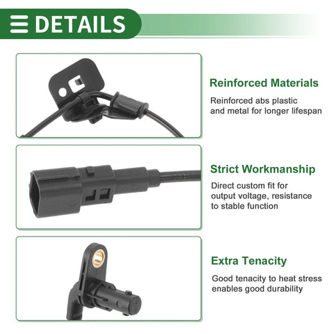 Kia Stinger (2018-2023) - Front Left ABS Wheel Speed Sensor