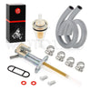 Kawasaki Bayou 220 KLF220 Fuel Valve Petcock kit (1988–2002)