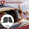 Ford Maverick 2022-2023 Black Front Left Right Door Pillar Window Trim