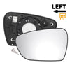KIA Ceed Left Side Heated White Mirror Glass (2012-2018)