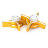 Kawasaki Z800 & Yamaha MT09 Chain Adjuster Tensioners Gold (2013-2015)