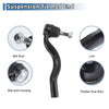 Jeep Grand Cherokee, Dodge Durango Front Outer Tie Rod Ends (1999-2004)
