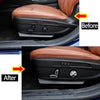 Alfa Romeo Giulia / Stelvio 6 x ABS Seat Button Trim (2017–2021)