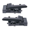 Holden Rodeo RA 4pc Inner Door Handle Set Black (2003-2008)
