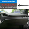 Car Center Console Wrap Vinyl Sticker Anti-high Temper
