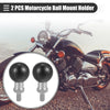 Make Model 2pcs 25mm Motorcycle Ball Mount Holder Ball Adapter with M6 Bolt