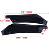 BMW E90 F30 F10 G30 Glossy Black Rear Bumper Diffuser Splitter Canards