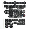 Car Interior Accessories Stickers Repair Decal Button