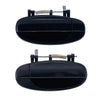 Holden Barina TK 2 x Rear Outer Door Handles Black (2005-2011)