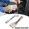 Ford Freestar Stereo CD Player Wiring Harness Set 2 x RCA Connectors