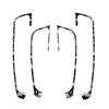 Audi A3 S3 RS3 4 x Door Window Lift Switch Panel Cover Trim (2013-2020)
