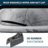 Mini Cooper Rear Windshield Wiper Arm Nut Cover (2014-2022)