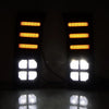 Toyota Tundra White LED 4-Eye DRL w Turn Signals (2022–2023)