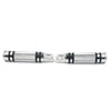 Harley Davidson Chrome Aluminum H-D Male Mount Footpegs