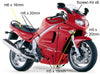 Triumph Sprint ST Stainless Fairing & Screen Bolts Kit (1999–2004)