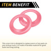 Jeep Wrangler JK (2007-2014) Pink A Pillar Speaker Ring Cover Trim